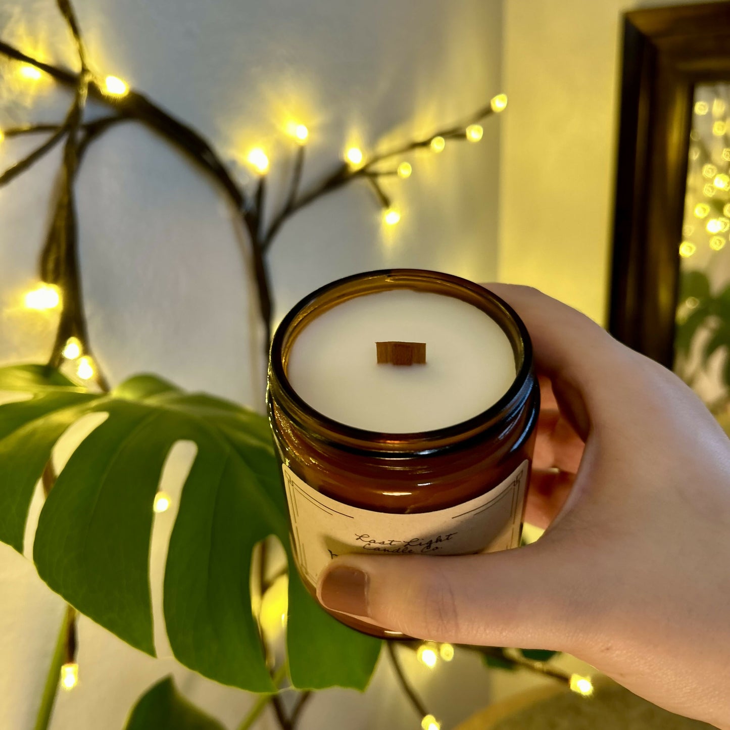 Square Holding Candle Shot