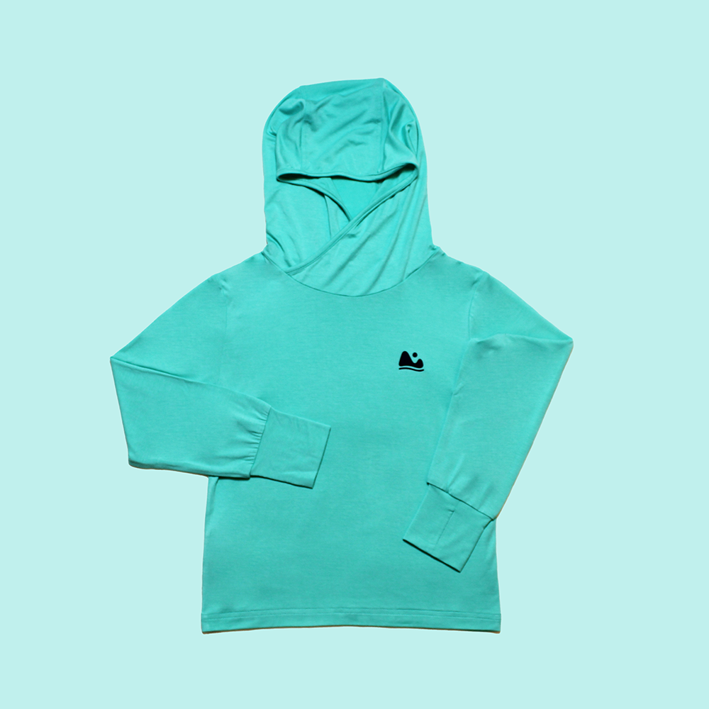 safety aqua Bamboo ONE Shirt V2 – kids sun shirt for adventure and layering