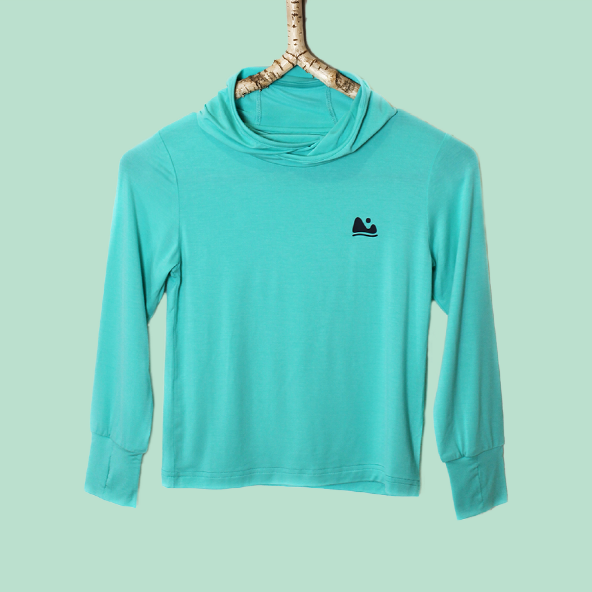 safety aqua Bamboo ONE Shirt V2 – kids sun shirt for adventure and layering