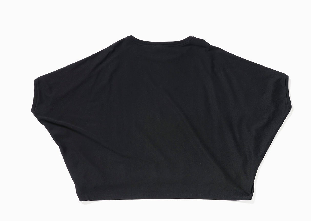 Back view of black top.