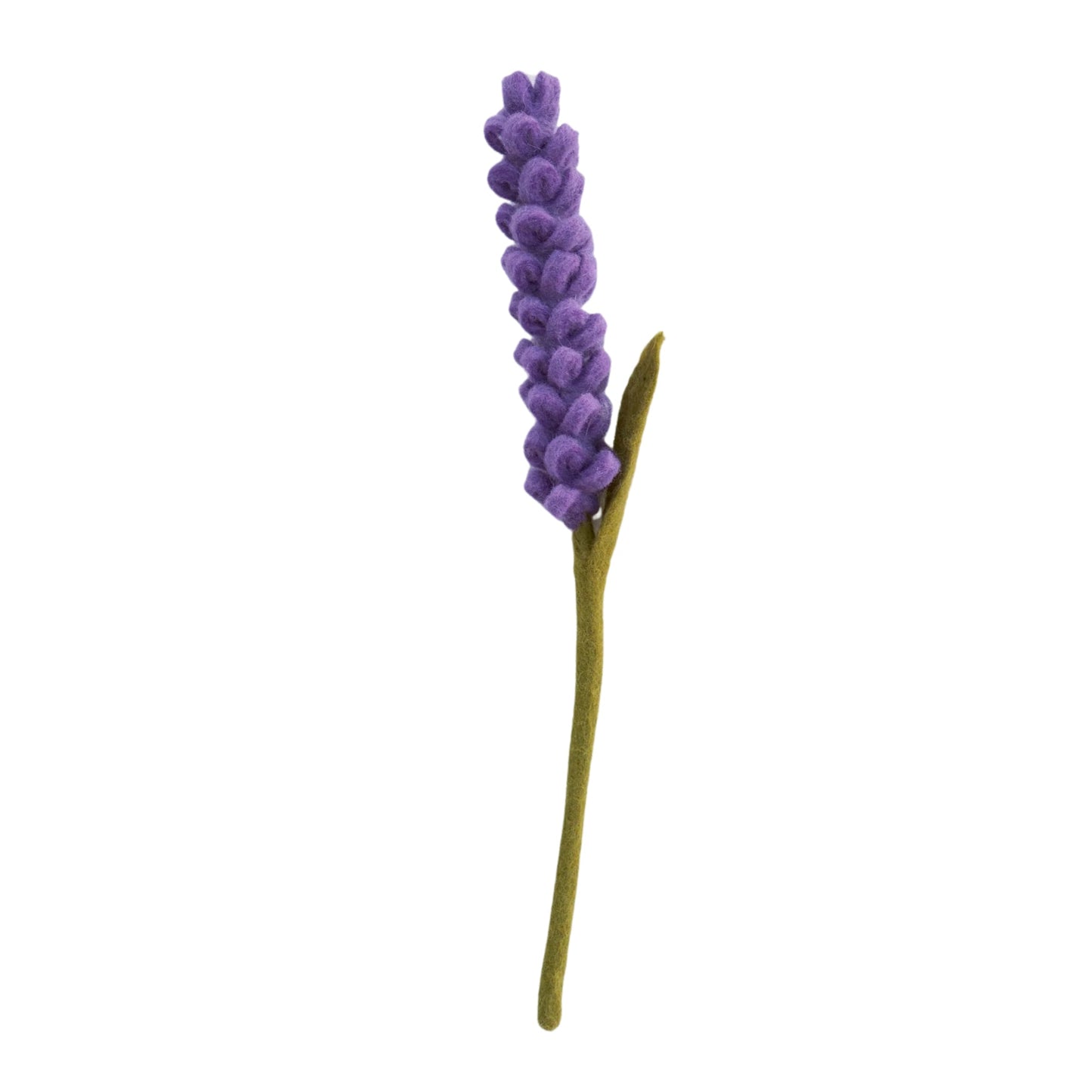 Purple felt Lavender flower.