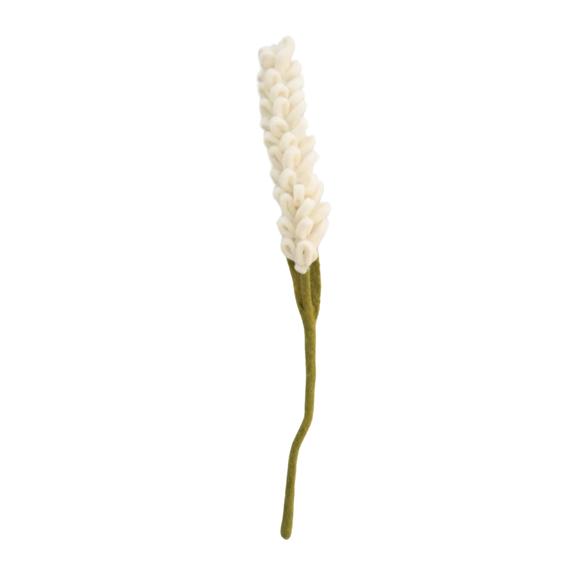 White felt Lavender flower.