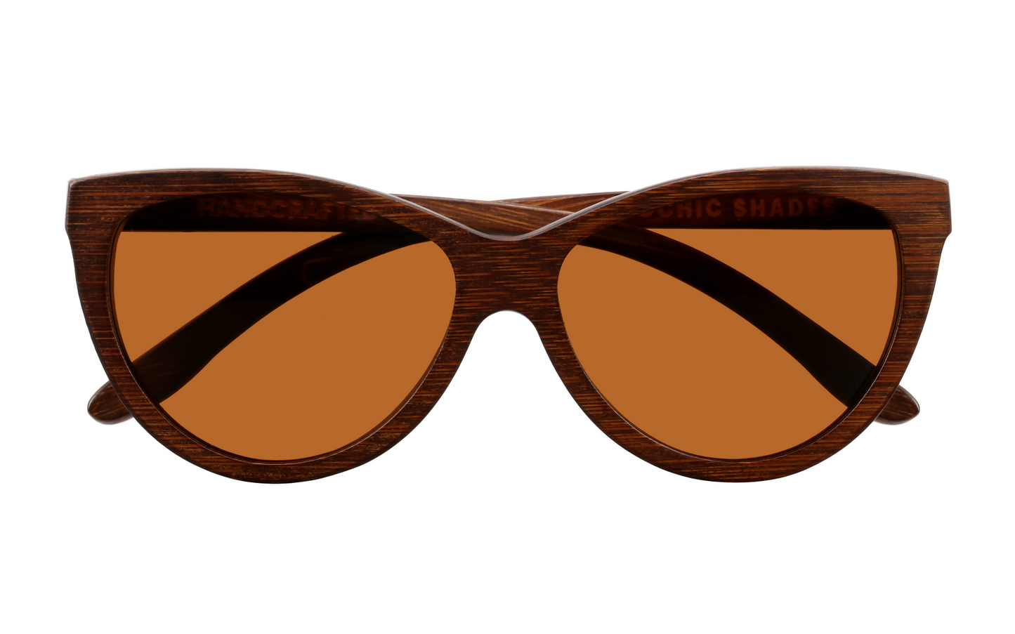 Grace Brown Handcrafted Bamboo Sunglasses | Tea Polarized UV400