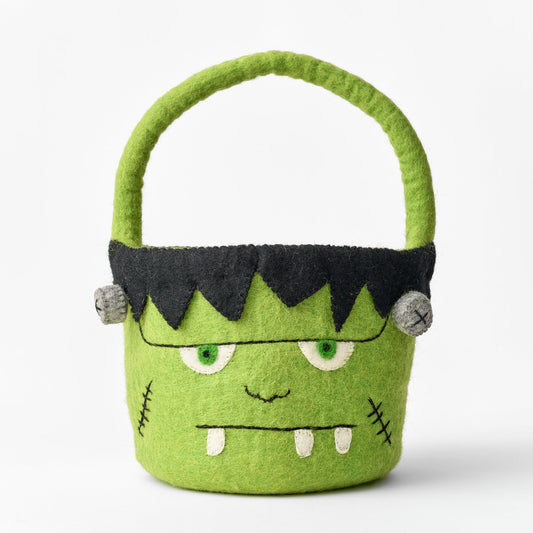 Felt Monster Halloween Bucket