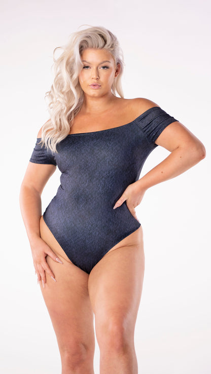 Décolletage Reversible One Piece Swimsuit