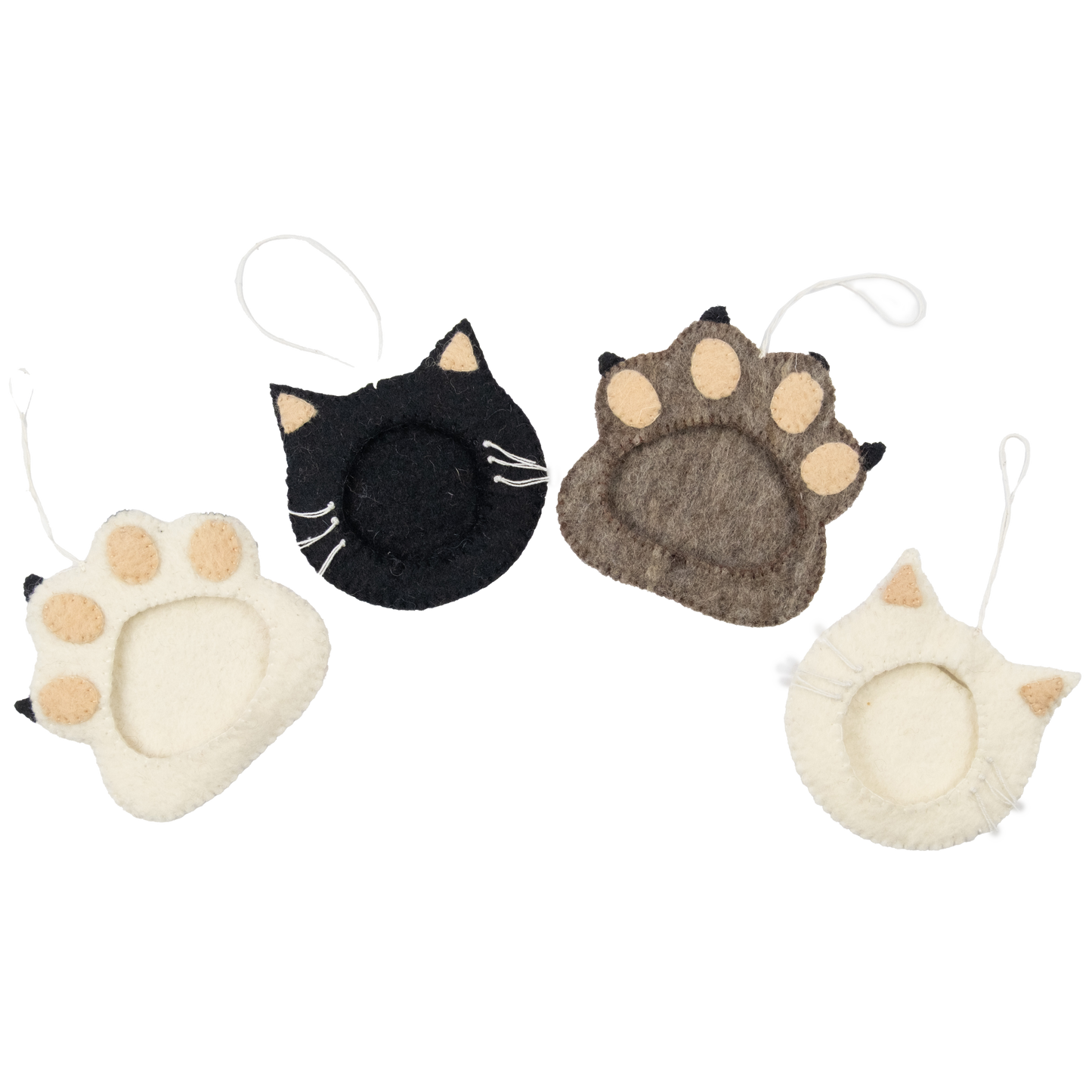 Felt Cat Frame Ornament