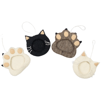 Felt Cat Frame Ornament