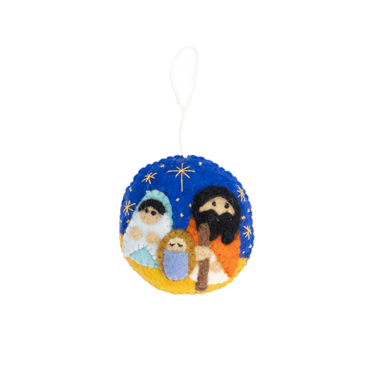 Felt Nativity Ornament