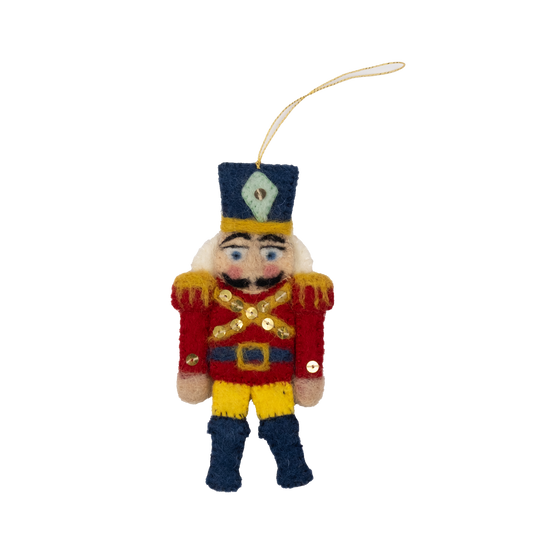 Felt Nutcracker Ornament