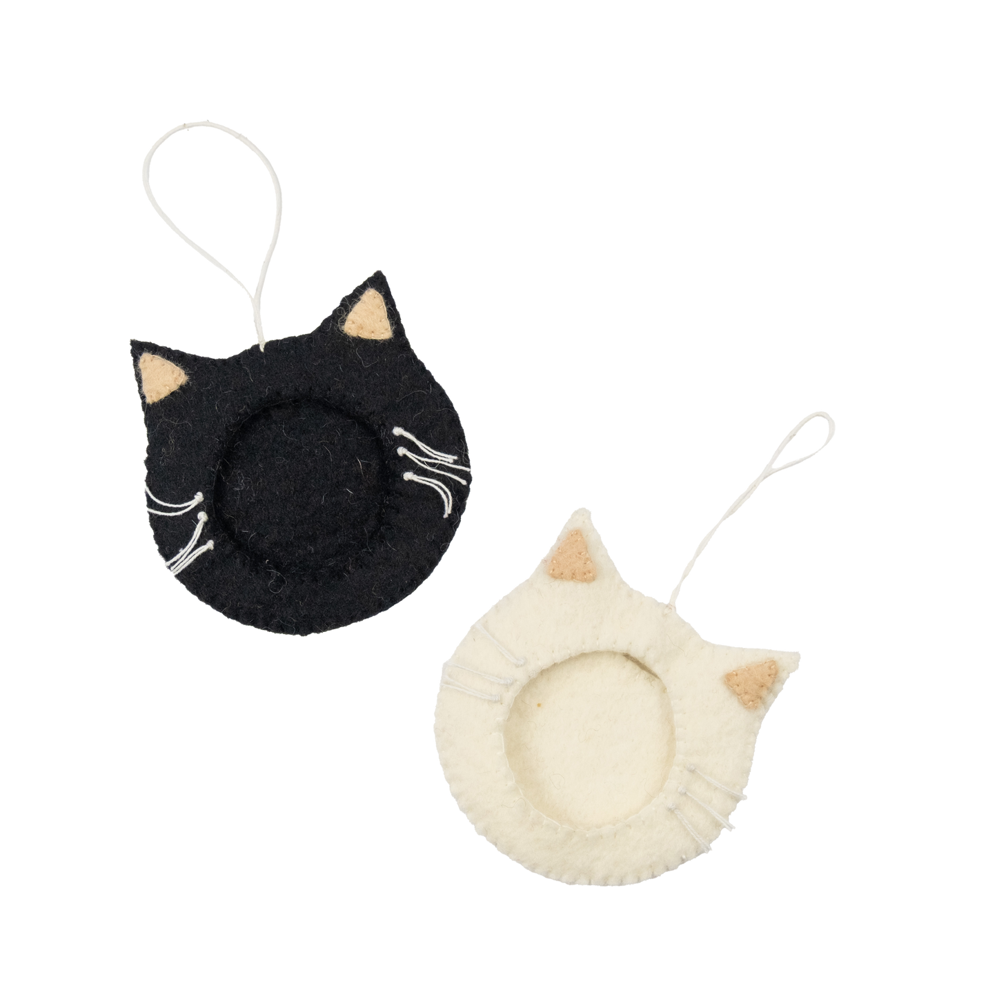 Felt Cat Frame Ornament
