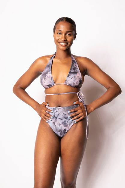 Tri Tie Bikini Top