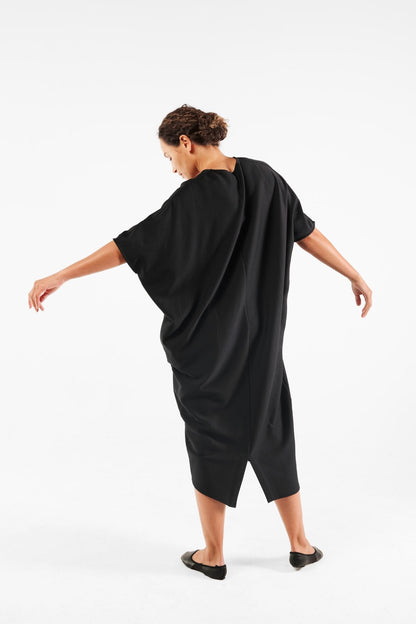 Vestis Organic Cotton Dress, Black