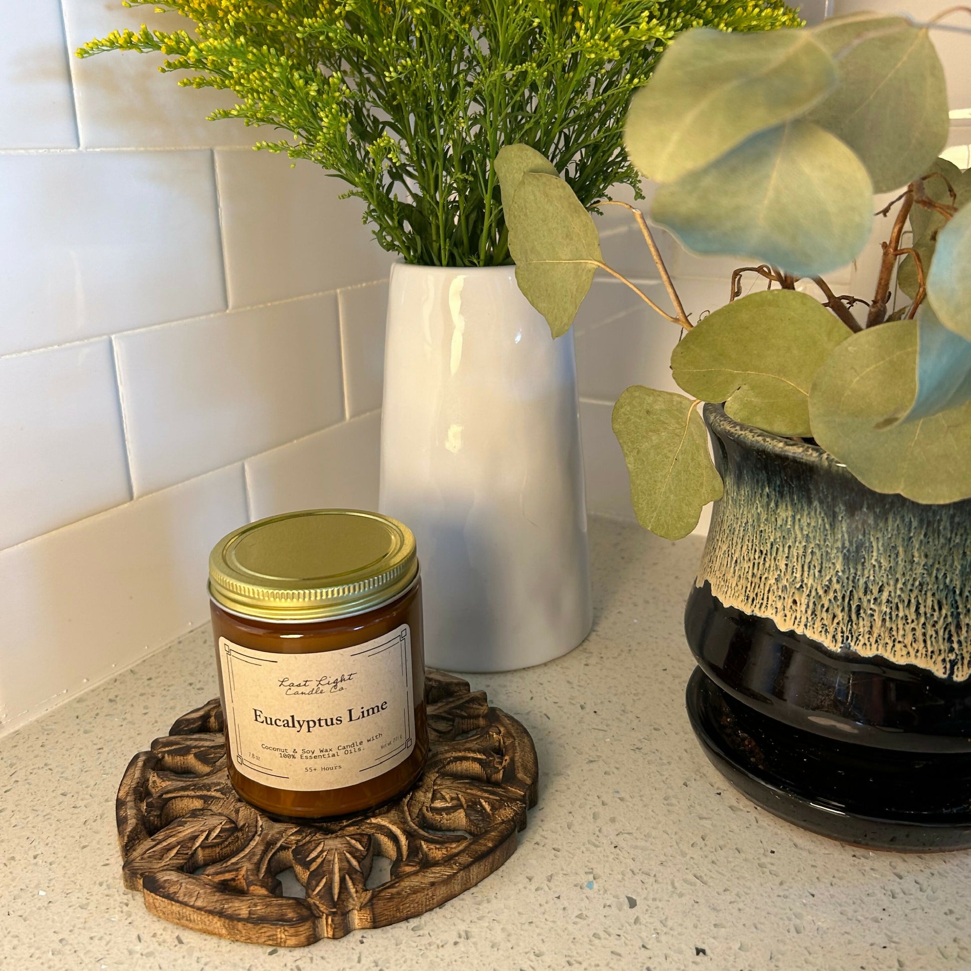 Square Eucalyptus Lime Secondary New